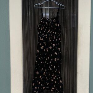 Torrid size 2 chiffon button up sleeveless maxi shear tunic